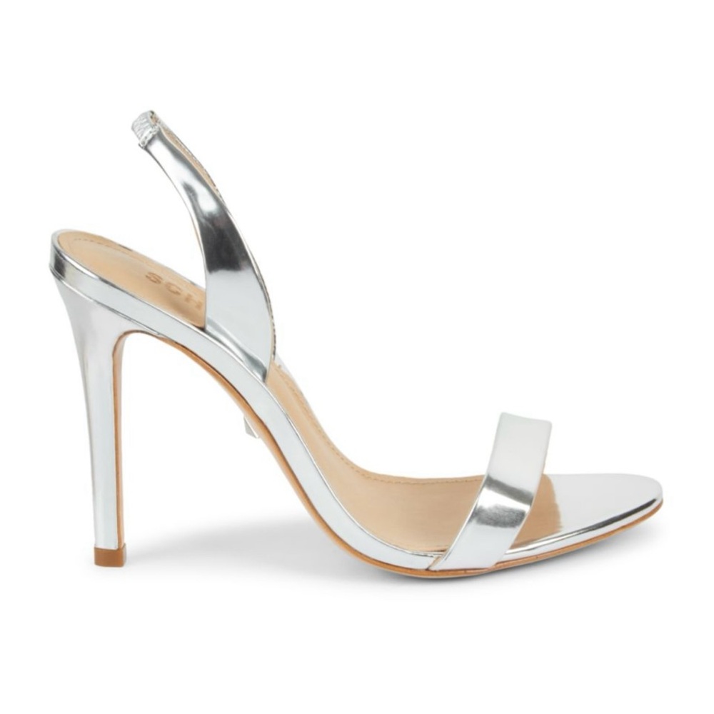 Schultz Loraine sandal in silver - new, never worn!